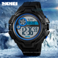 Skmei 1446 sport multifunction watch men digital wristwatch waterproof 5ATM alarm EL light chrono